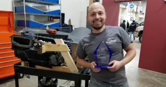 Andrew Allison, Madison College student