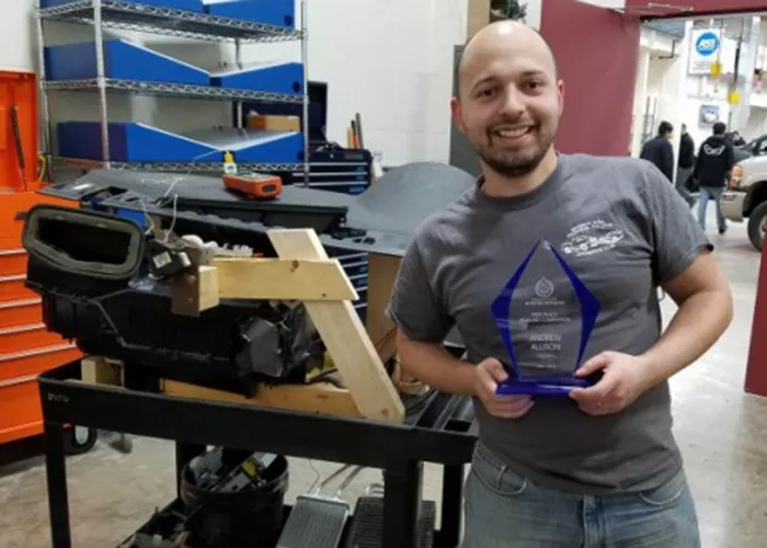 Andrew Allison, Madison College student