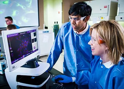 Biotechnology Image of Student