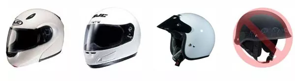 motorcycle helmets