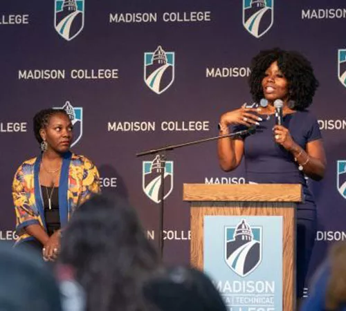 Madison College Racial Equity Summit presentation with Dr. Michele Turner