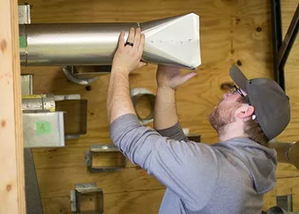 Industrial Mechanic - HVAC Image of Student