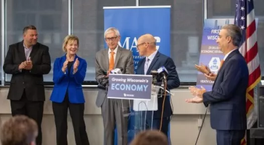 Speakers at July 22 press conference.