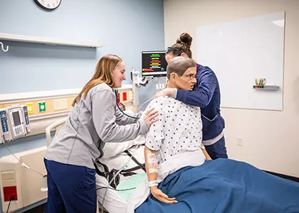 associate degree in nursing students at Watertown campus