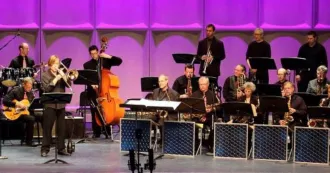Photo of Madison College Big Band performing