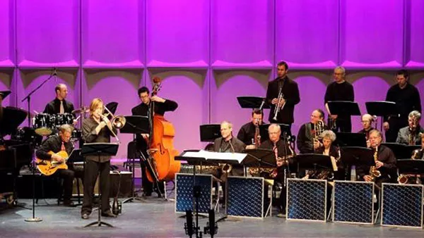 Madison College Big Band performing