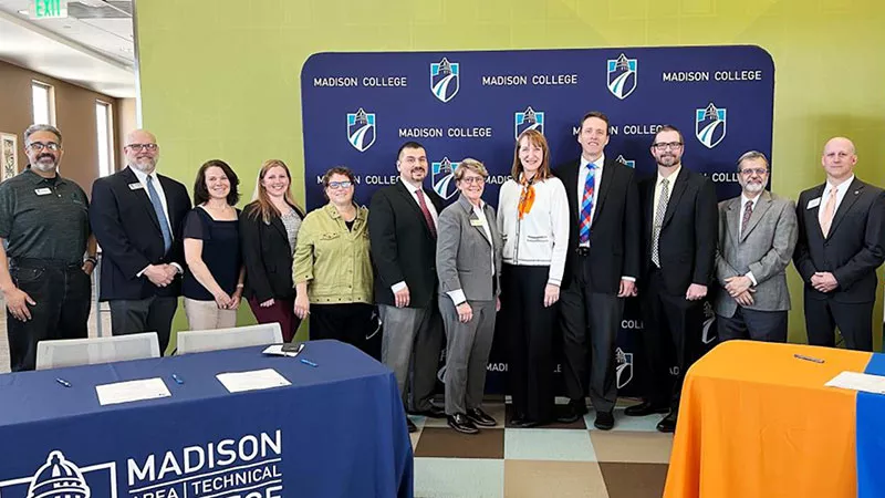 Leadership from Madison College and UW-Platteville
