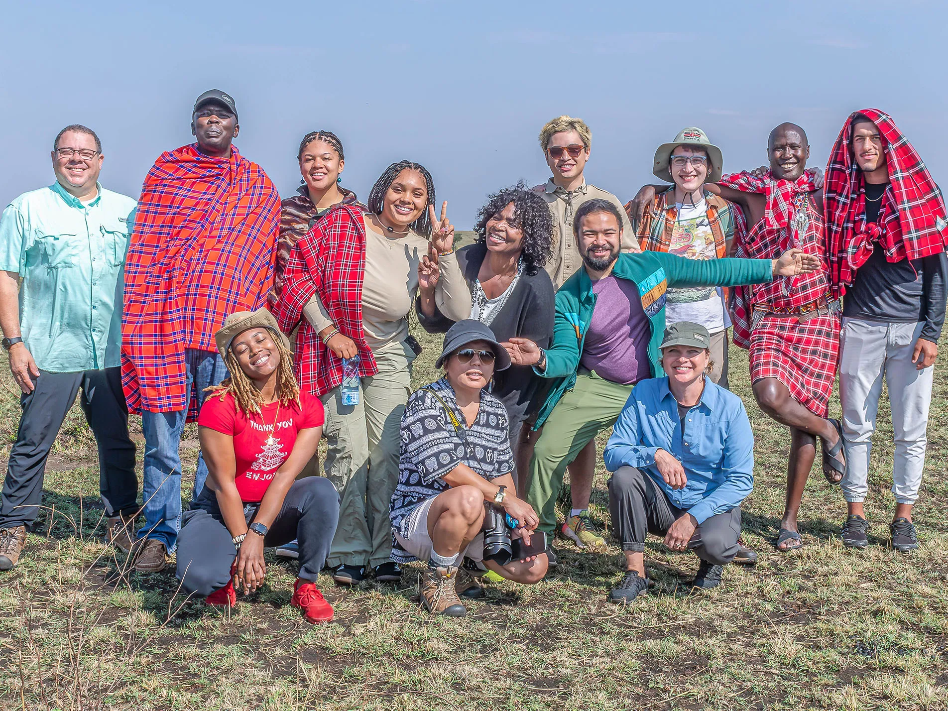 Morning on the Mara Kenya study abroad trip 2024