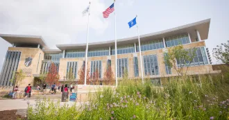 Exterior of Madison College Truax campus.