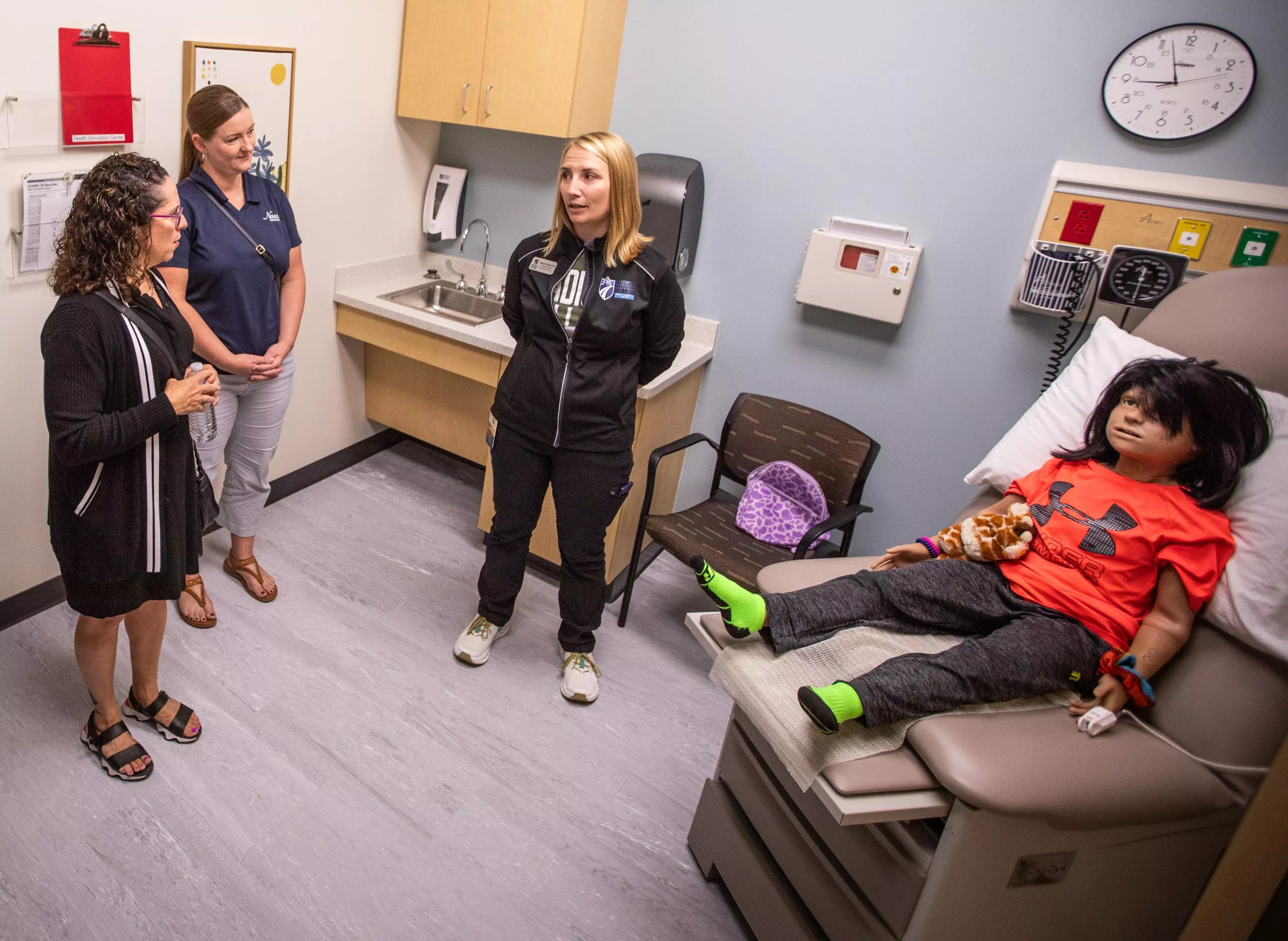 Surgical Tech and Simulation Labs open house.