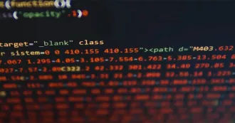 illustration of open source computer code