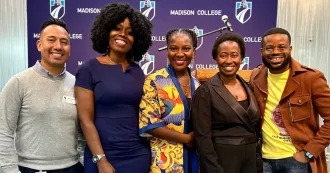 Madison College staff presenters at the Textbook Bias Workshop