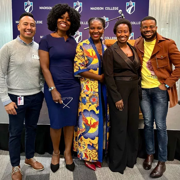 Madison College staff presenters at the Textbook Bias Workshop