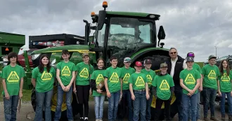 Watertown Youth Tractor Safety course participants