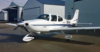 Cirrus SR20 N814 aircraft